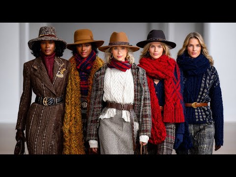 Видео: Ralph Lauren осень/зима 2025–2026 | Культовый стиль для современной классической женщины