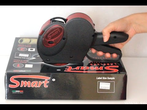 Видео: Етикет-пістолет SMART 2616-20 + kit