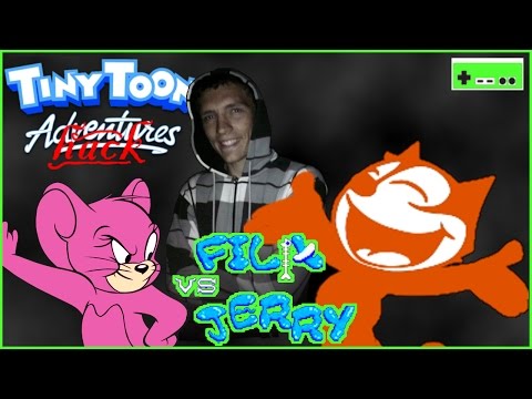 Видео: Felix vs Jerry (Tiny Toon Adventures hack)| Мой первый картридж :3 (gamesroomtv)