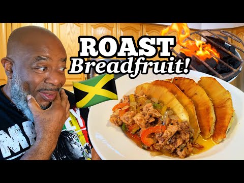 Видео: Как запечь хлебное дерево по-ямайски! (КАМАНСИ) | Deddy's Kitchen