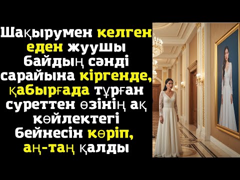 Видео: Шақырумен келген еден жуушы байдың сәнді сарайына кіргенде, қабырғада тұрған суреттен өзінің