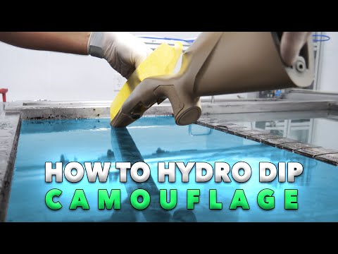 Видео: Как сделать гидрокамуфляж