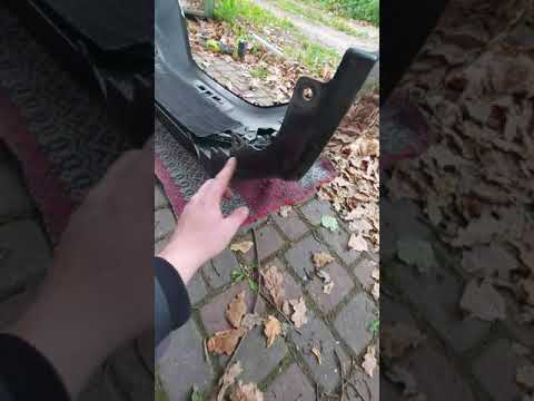 Видео: Honda Stepwgn Spada Rp3, снятие бампера, установка защитной сетки.