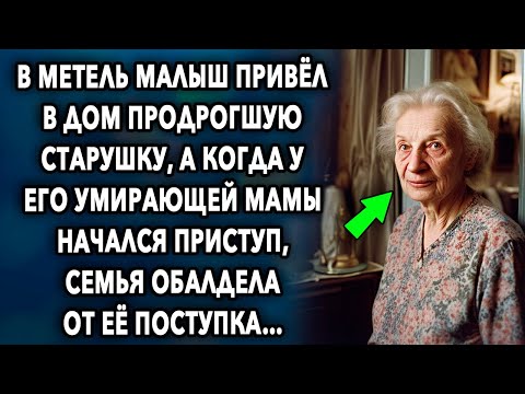 Видео: В метель он привел в дом старушку, а позже семья обалдела от ее поступка…