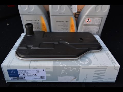 Видео: Mercedes W164 OM642 3.0 V6, Замена масла АКПП