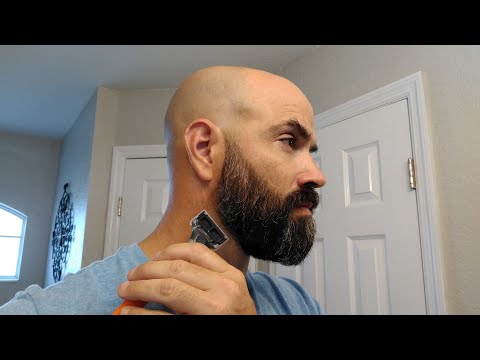 Видео: Как я подстригаю бороду на шее