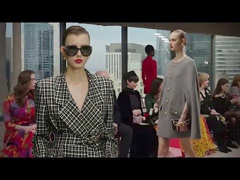 Видео: Carolina Herrera Нью-Йорк Мода Осень 2024 Зима 2025 | Одежда и аксессуары