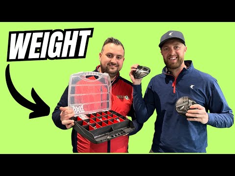 Видео: Как разные ВЕСА КАЧАЮЩИХСЯ мячей влияют на ПОЛЕТ МЯЧА?!… #гольф #индивидуальная подгонка