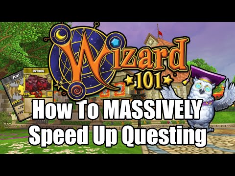 Видео: Как значительно ускорить выполнение заданий в Wizard101