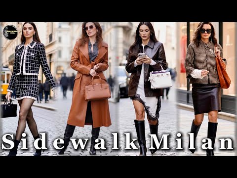 Видео: Ноябрь: итальянская вневременная элегантность: осенний образ | Уличный стиль Милана 🍂
