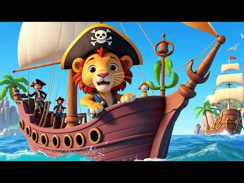 Видео: Капитан Кот плывёт на золотом корабле ⚓🐱