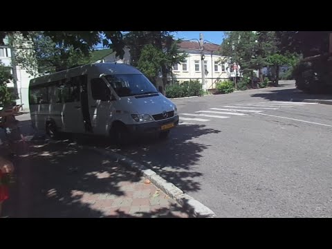 Видео: Автобус №25 (Туапсе). Кронштадтская - Кладбище.