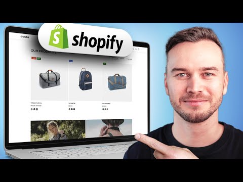 Видео: Как создать сайт на Shopify в 2024 — Учебное пособие по сайту электронной коммерции