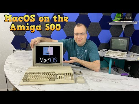 Видео: Запуск Mac OS на Amiga в 1980-х.