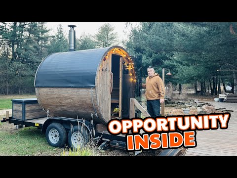 Видео: Эта сауна — не просто место для отдыха... Это возможность для бизнеса