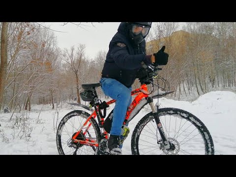 Видео: Как ПРАВИЛЬНО ездить на электровелосипеде зимой? НЕ выезжай пока не прсмотришь ЭТО ВИДЕО!