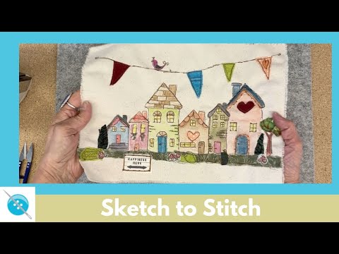 Видео: Эскиз для вышивания. Я нашёл это в долларовом магазине