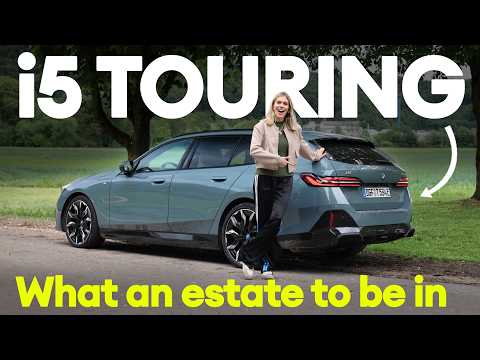 Видео: НОВЫЙ BMW i5 TOURING: за рулём лучшего в мире электроуниверсала! | Электрификация