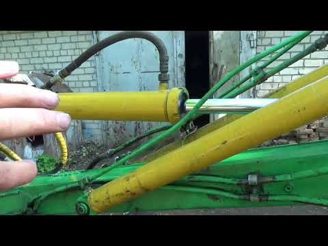Видео: Не спеши и переделывать не придётся. Снова ремонт гидроцилиндра.