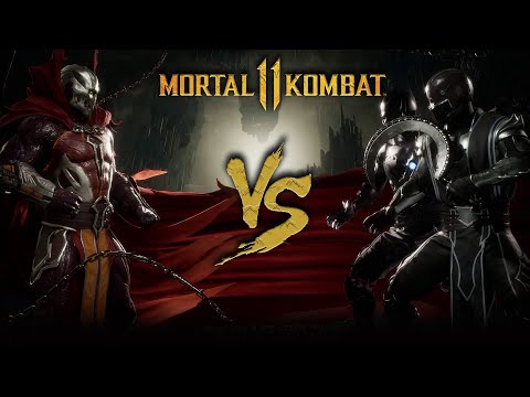 Видео: Mortal Kombat 11 Spawn vs Noob Saibot | Спаун против Нуб Сайбота