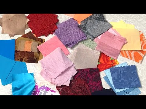 Видео: Сто лоскутков! Как их быстро сшить вместе? DIY мастер-класс