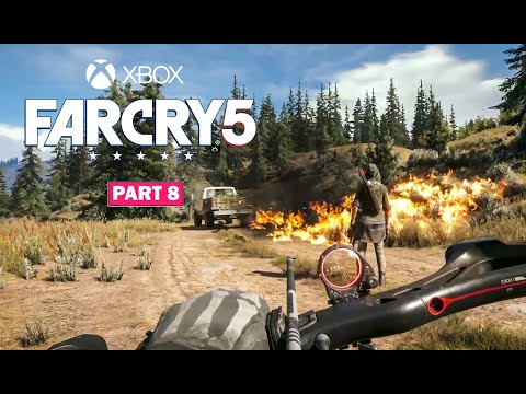 Видео: Выживание в Far Cry 5: без интерфейса, без быстрого перемещения, без музыки | Часть 8