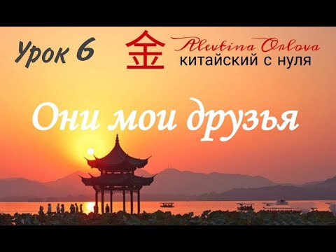 Видео: Китайский язык. Урок 6. Они мои друзья.