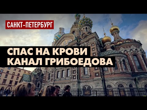 Видео: Прогулка в Петербурге: Михайловский сад, Спас на Крови, канал Грибоедова, Невский проспект 4K 60fps