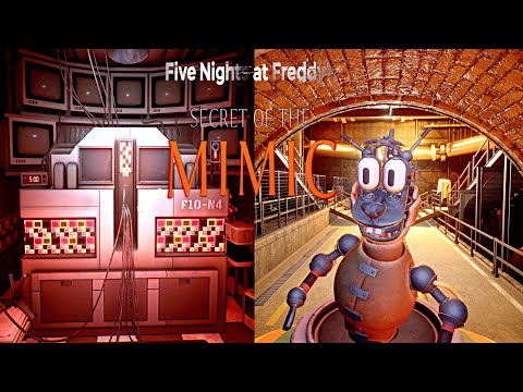 Видео: ЖЕНА КОМПЬЮТЕР И БЕЗУМНЫЙ БУХГАЛТЕР     Five Nights at Freddy's Secret of the Mimic   № 12