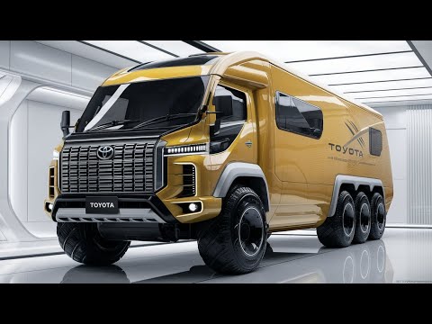 Видео: 2026 Toyota 6x6 Camper Motorhome — Дом на колёсах, который взорвал интернет! 🚐🔥