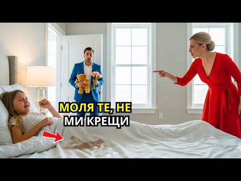 Видео: Момиче молеше мащехата: „Моля, не ме мъмри!“ Дойде богаташът и...