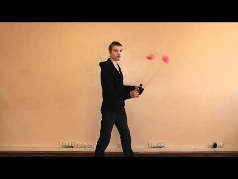 Видео: Видео-урок пои №1: Кручение по бокам, переходы.