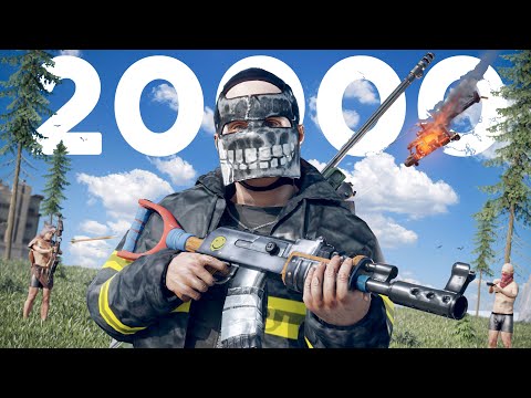 Видео: СКОРОСТНОЕ ПРОХОЖДЕНИЕ В СОЛО НА 20 000 ЧАСОВ - Rust