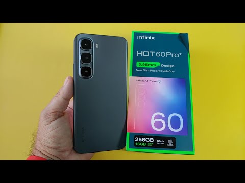 Видео: НОВИНКА! Infinix HOT 60 Pro+ 8/256Gb Распаковка и Первое Знакомство