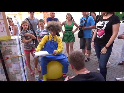 Видео: Учись рисовать шарж! Очень классно!