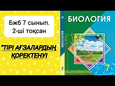 Видео: Биология 7сынып. БЖБ.2 ТОҚСАН. "Тірі ағзалардың қоректенуі" #бжб #бжб7сынып