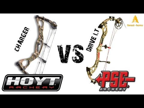Видео: Тестируем луки: Hoyt Charger и PSE Drive LT (Forest-home.ru)