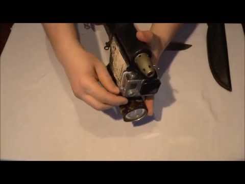 Видео: Крепление камеры gopro на подводное ружье