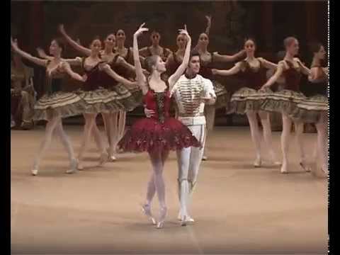 Видео: Отрывки из Гран па балета Paquita, 28.01.2010