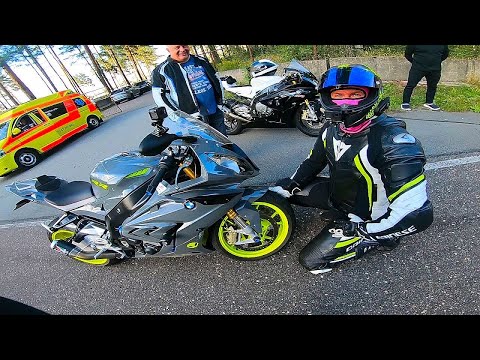 Видео: ПЕРВЫЙ ВЫЕЗД на ТРЕК на BMW s1000rr  | Прокатился на YAMAHA MT 09