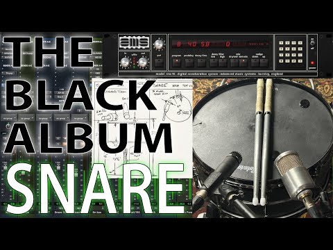 Видео: Звук малого барабана из альбома Metallica Black воссоздан в моём подвале