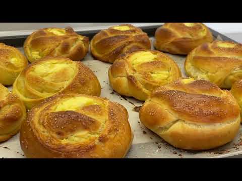Видео: Изумительные " Розанчики" булочки которые полюбят все!🥐 Рецепт вкусных булочек!🥨 Тесто для булочек!