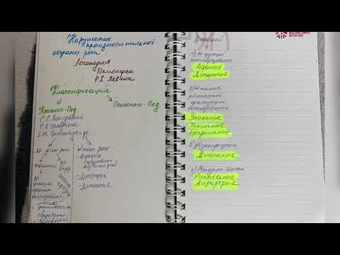 Видео: Нарушения речи. Классификация. Диагноз. Лекция по логопедии.