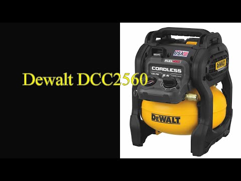 Видео: Аккумуляторный компрессор Dewalt DCC2560