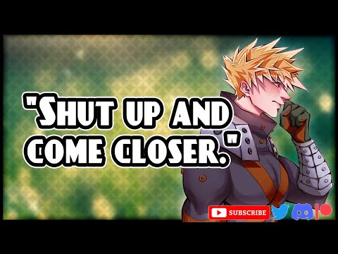 Видео: Cuddling with Bakugou - (Моя геройская академия) - Anigomi Character Audio