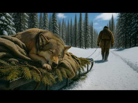 Видео: Охотник спас беременную волчицу в тайге… Но то, что она сделала потом, шокировало его