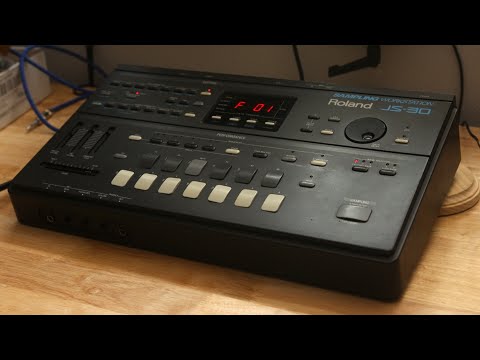 Видео: Забытый 8-битный семплер Роланда