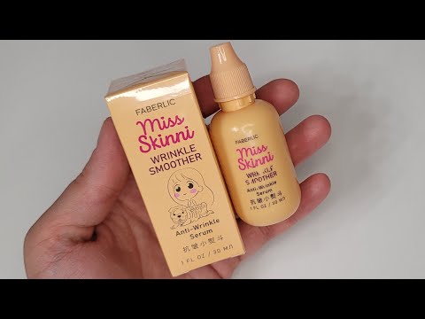 Видео: Сыворотка для лица против морщин Wrinkle Smoother Miss Skinni