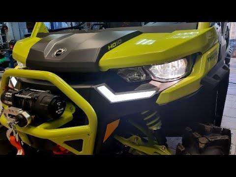 Видео: Обновленный мотовездеход 2021 мг BRP CAN-AM TRAXTER XMR.  BRP центр Север Москва.