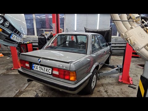 Видео: BMW E30 Coupe : Легенда 80-х на подъемнике.
